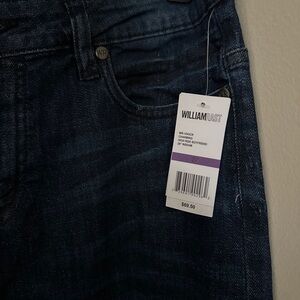 William rats Charming high rise slouchy boyfriend